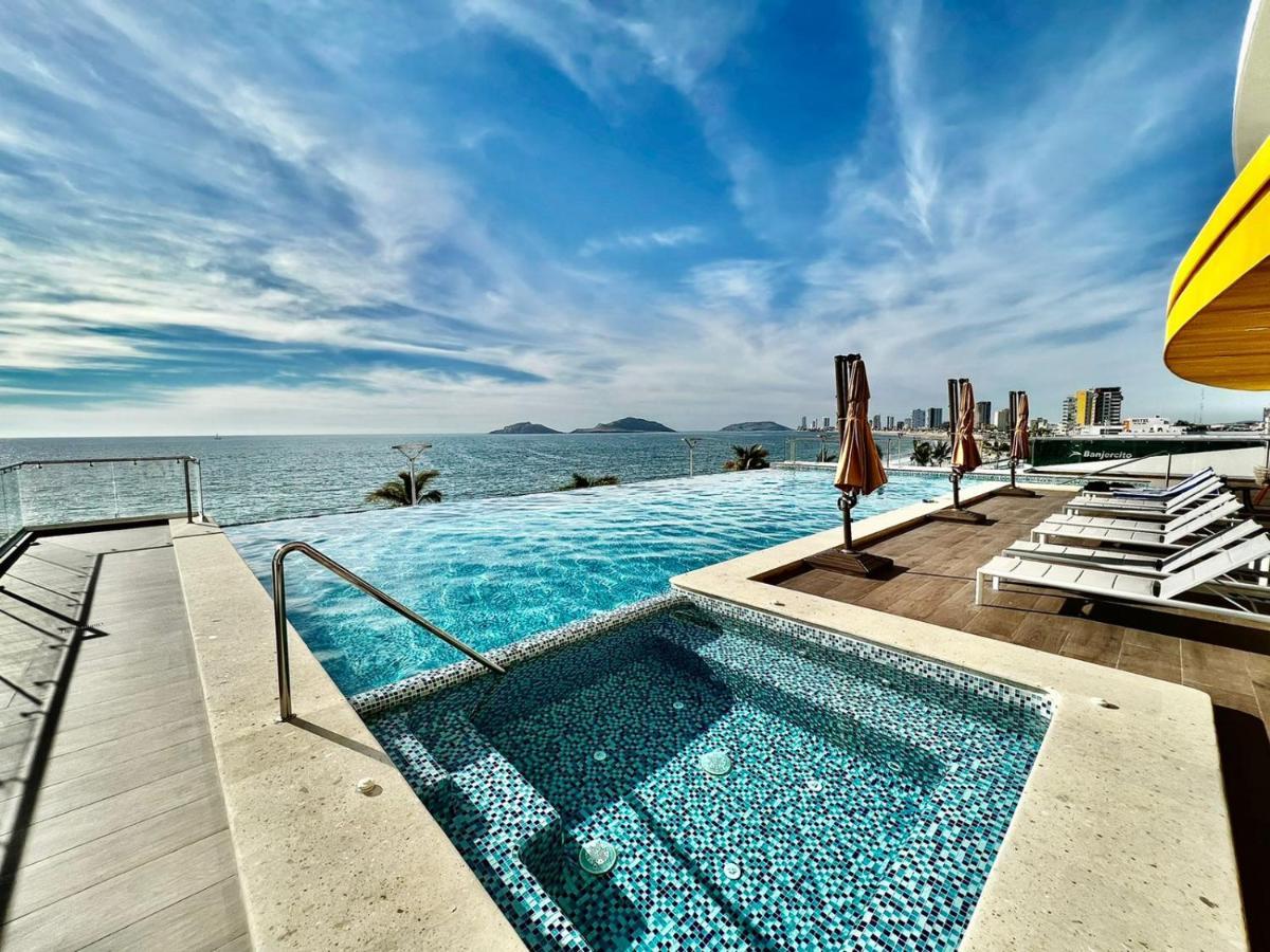 Appartamento Sunset View Malecon 1404 Vista Panoramica Al Mar Mazatlán Esterno foto