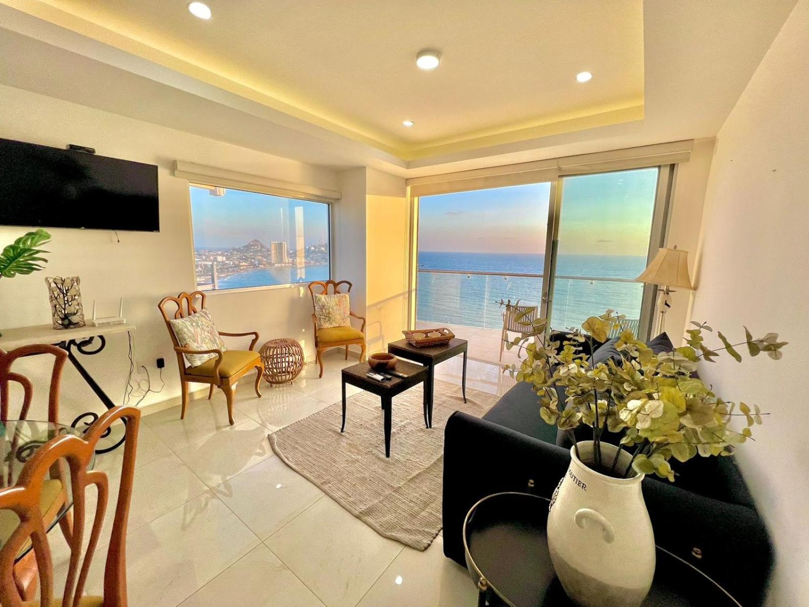 Appartamento Sunset View Malecon 1404 Vista Panoramica Al Mar Mazatlán Esterno foto